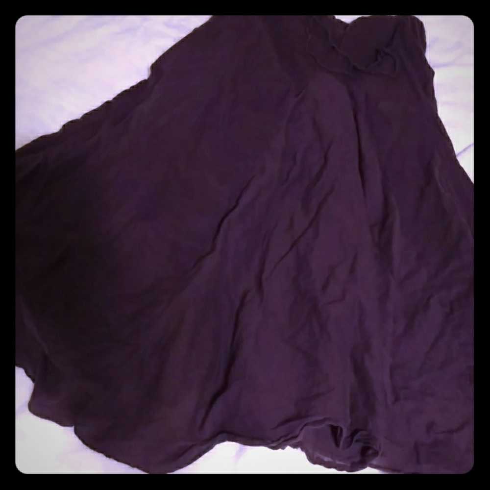 Long pull-tie skirt